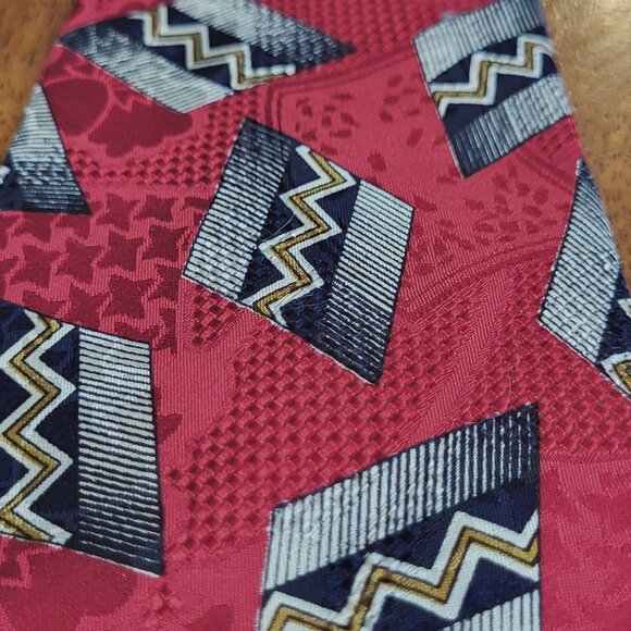 Robert Talbott ~ Silk Abstract Necktie ~ Excellent Condition - Picture 4 of 7